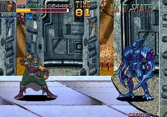 une photo d'Ã©cran de Gaia Crusaders sur Arcade